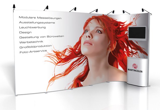 Pared de exposición - ISOframe Wave Pared de exposición - ISOframe Wave